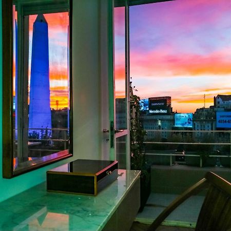 Penthouse Frente Al Obelisco Con Terraza Lägenhet Buenos Aires Exteriör bild