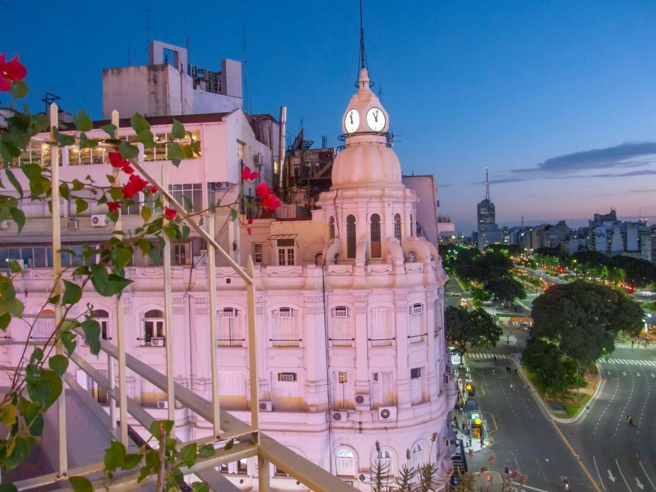 Penthouse Frente Al Obelisco Con Terraza Lägenhet Buenos Aires Exteriör bild
