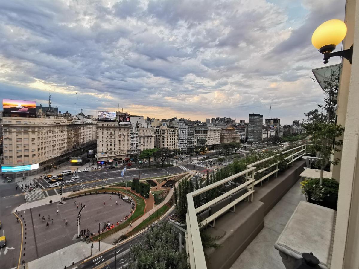 Penthouse Frente Al Obelisco Con Terraza Lägenhet Buenos Aires Exteriör bild